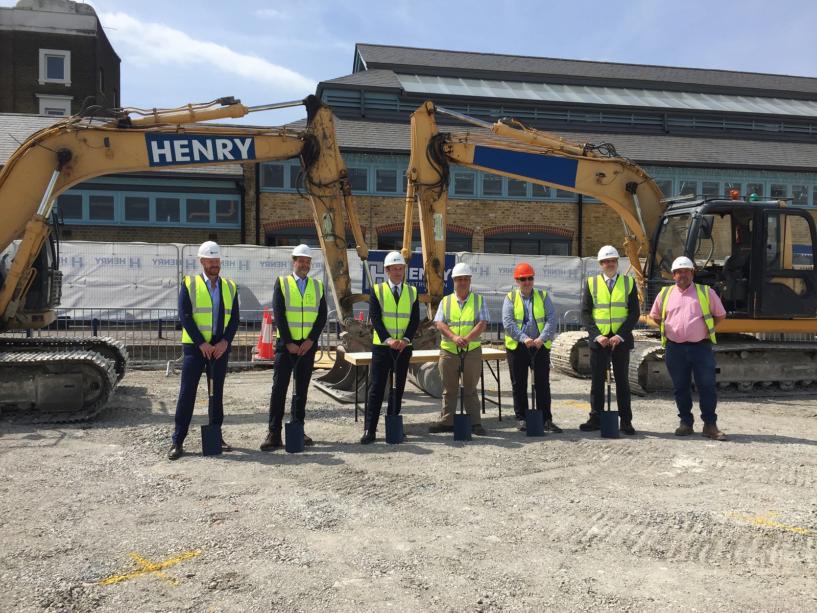 Ground-breaking in Gravesend