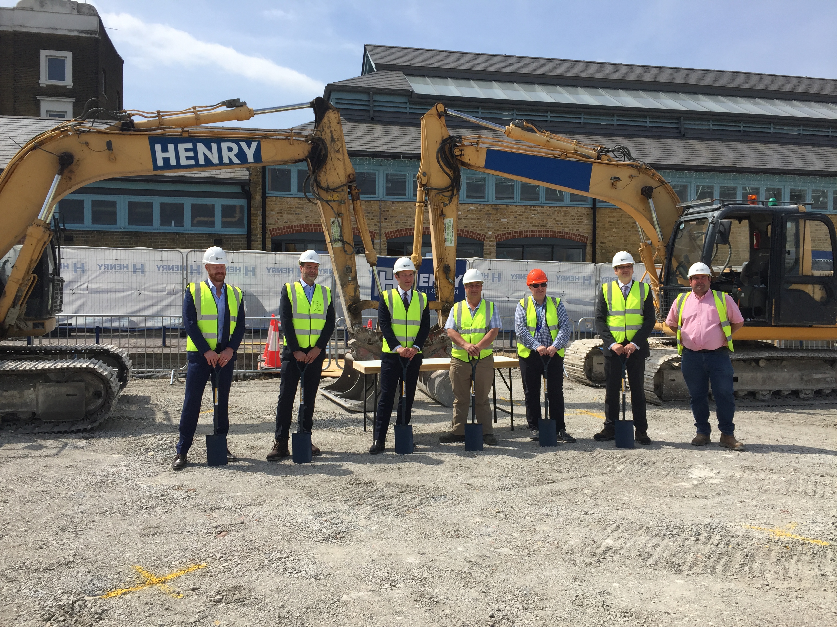 Ground-breaking in Gravesend